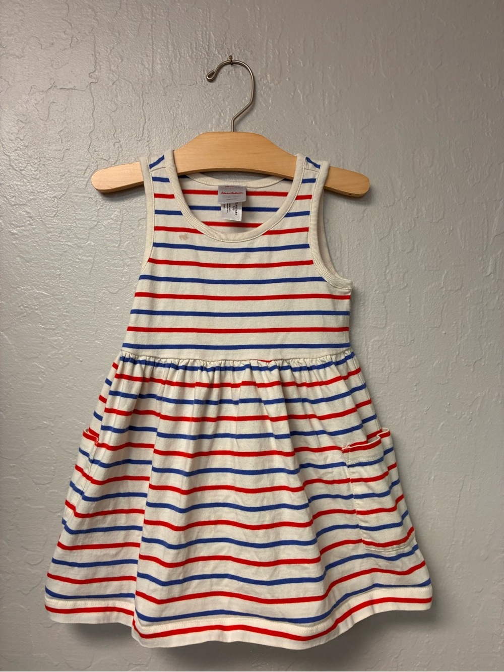 $23 ADD ON hanna andersson sleeveless stripe tee 4Y zara rylee + cru baby gap